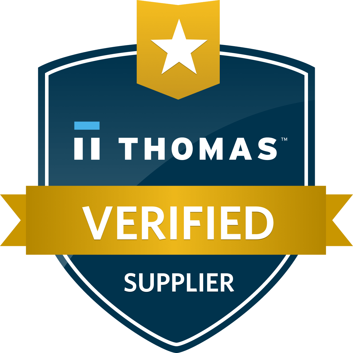 Thomas Verified Supplier Badge & Website