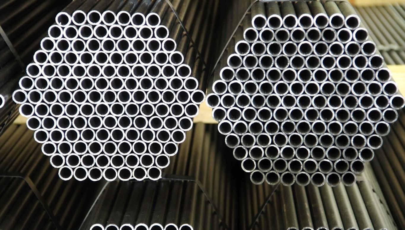 BMT - Blog 5 Data Center Design: steel tubing stacked